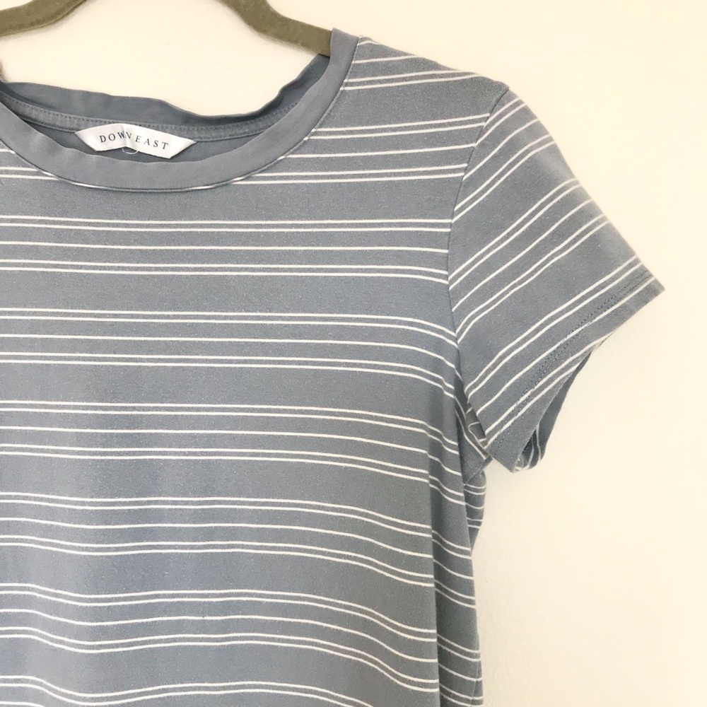 Downeast Mini Shift T Shirt Dress